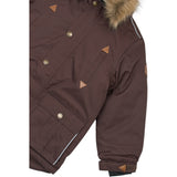 Mikk-Line Coffee Bean Twill Nylon Boy Parca