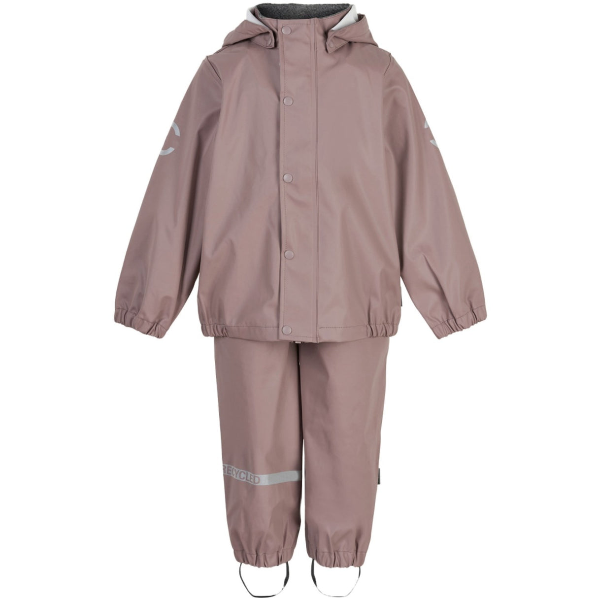 Mikk-Line Rainwear Jacket And Pants Adobe Rose
