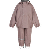 Mikk-Line Rainwear Jacket And Pants Adobe Rose