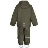 Mikk-Line Rainwear Jacket And Pants Dusty Olive
