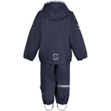 Mikk-Line Rainwear Jacket And Pants Blue Nights