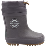Mikk-Line Shark Winter Wellies - Glitter