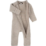 Mikk-Line Wool Suit Melange Offwhite