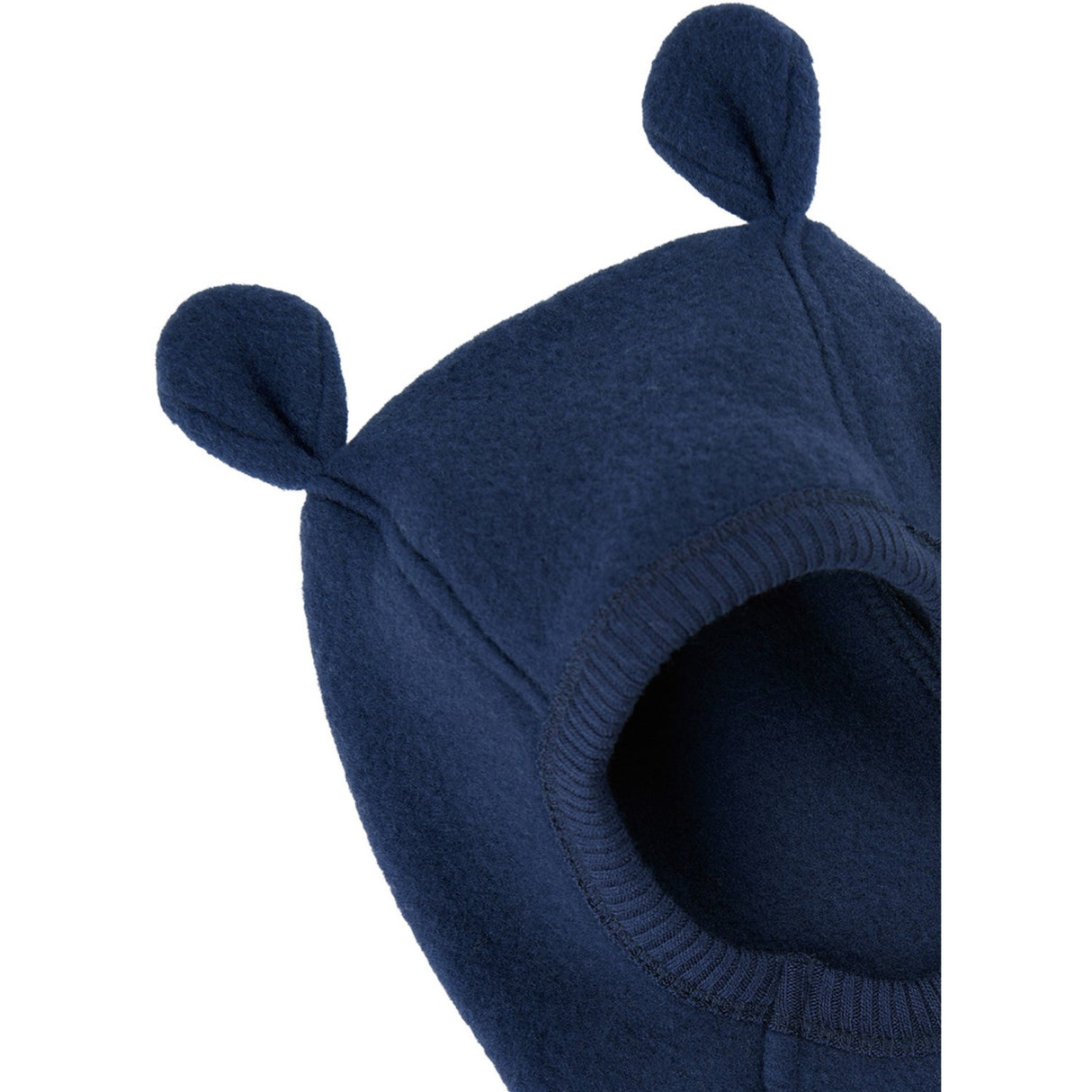 Mikk-Line Wool Balaclava with Ears Blue Nights