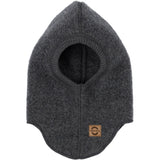 Mikk-Line Wool Balaclava Anthracite Melange
