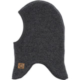 Mikk-Line Wool Balaclava Anthracite Melange