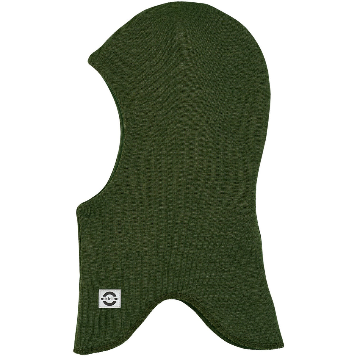 Mikk-Line Kombu Green Wool Fullface - Solid With Windstop