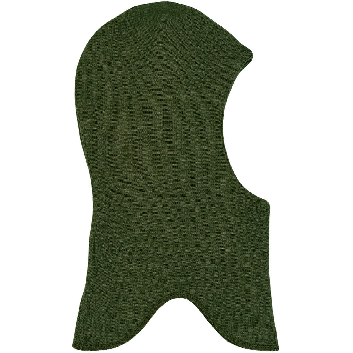 Mikk-Line Kombu Green Wool Fullface - Solid With Windstop