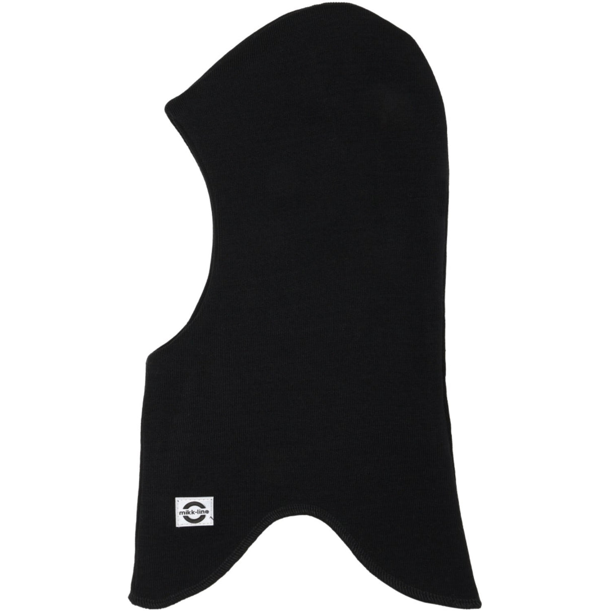 Mikk-Line Wool Balaclava Black