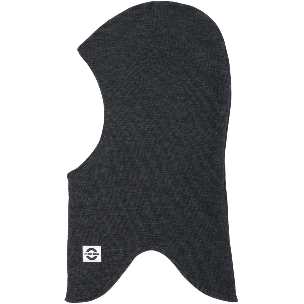 Mikk-Line Wool Balaclava Dark Grey Melange