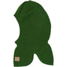 Mikk-Line Kombu Green Knitted Balaclava With Wool & Windstop