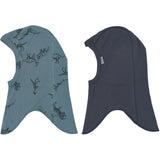 Mikk-Line Dino Stroke AOP 2-Pack Cotton Fullface - Double