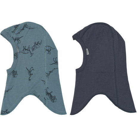Mikk-Line Dino Stroke AOP 2-Pack Cotton Fullface - Double