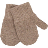 Mikk-Line Rose Melange-Melange Denver-Dark Gray Melange Magic Mittens 3-Pack With Lurex