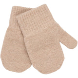 Mikk-Line Rose Melange-Melange Denver-Dark Gray Melange Magic Mittens 3-Pack With Lurex