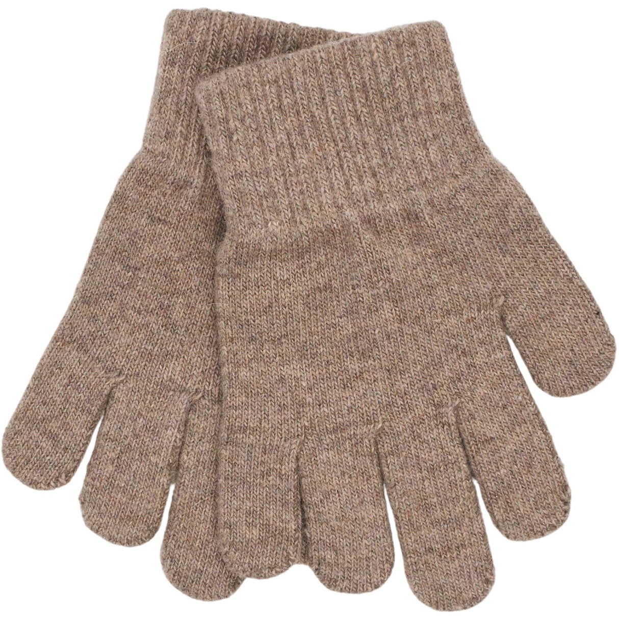 Mikk-Line Beige Melange-Melange Denver-Brown Melange Magic Gloves 3-Pack