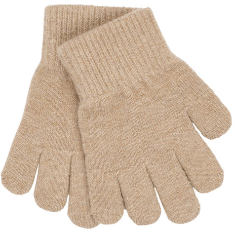 Mikk-Line Beige Melange-Melange Denver-Brown Melange Magic Gloves 3-Pack