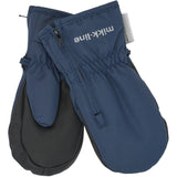Mikk-Line Blue Nights Polyester Mittens With Zip