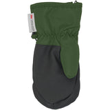 Mikk-Line Kombu Green Polyester Mittens With Zip
