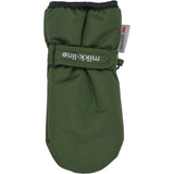 Mikk-Line Kombu Green Polyester Mittens