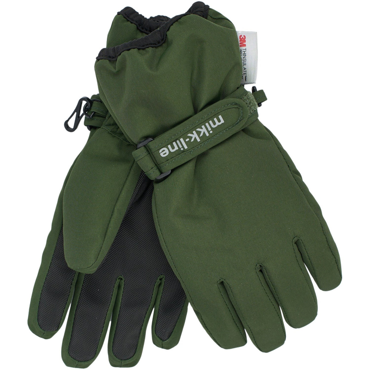 Mikk-Line Kombu Green Polyester Gloves