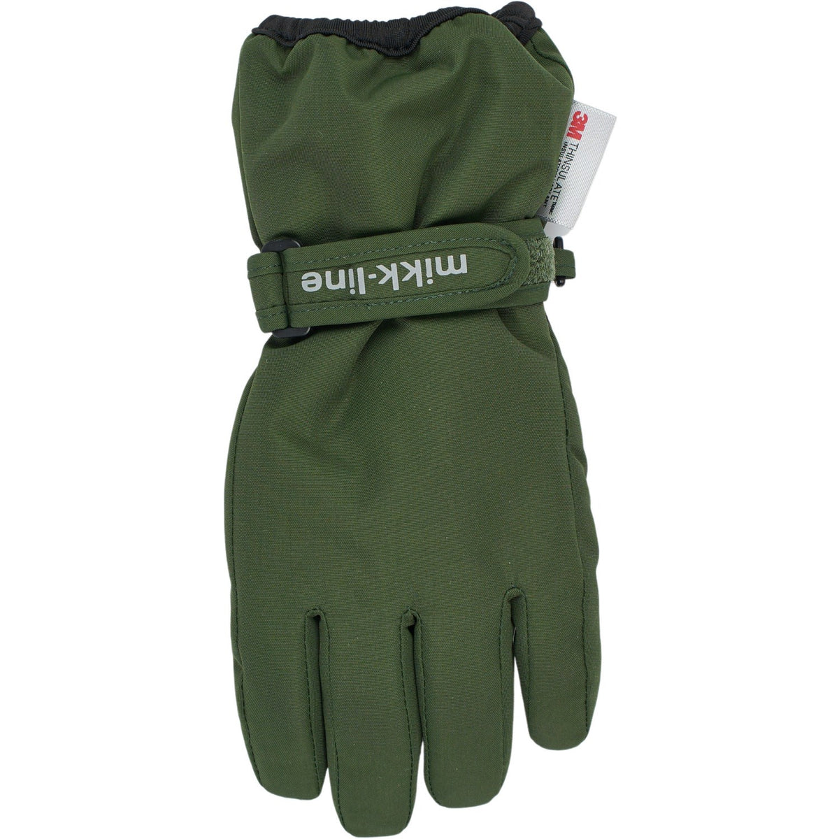 Mikk-Line Kombu Green Polyester Gloves