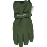 Mikk-Line Kombu Green Polyester Gloves