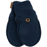 Mikk-Line Wool Mittens Blue Nights