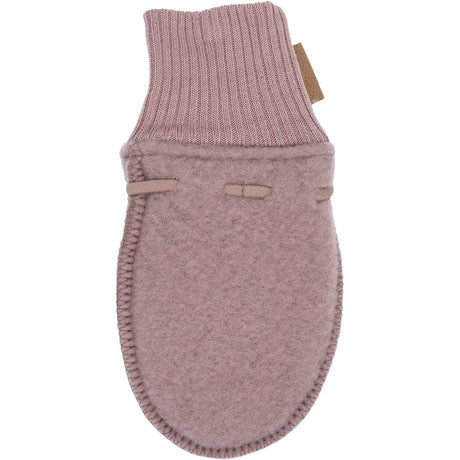 Mikk-Line Twilight Mauve Wool Mittens