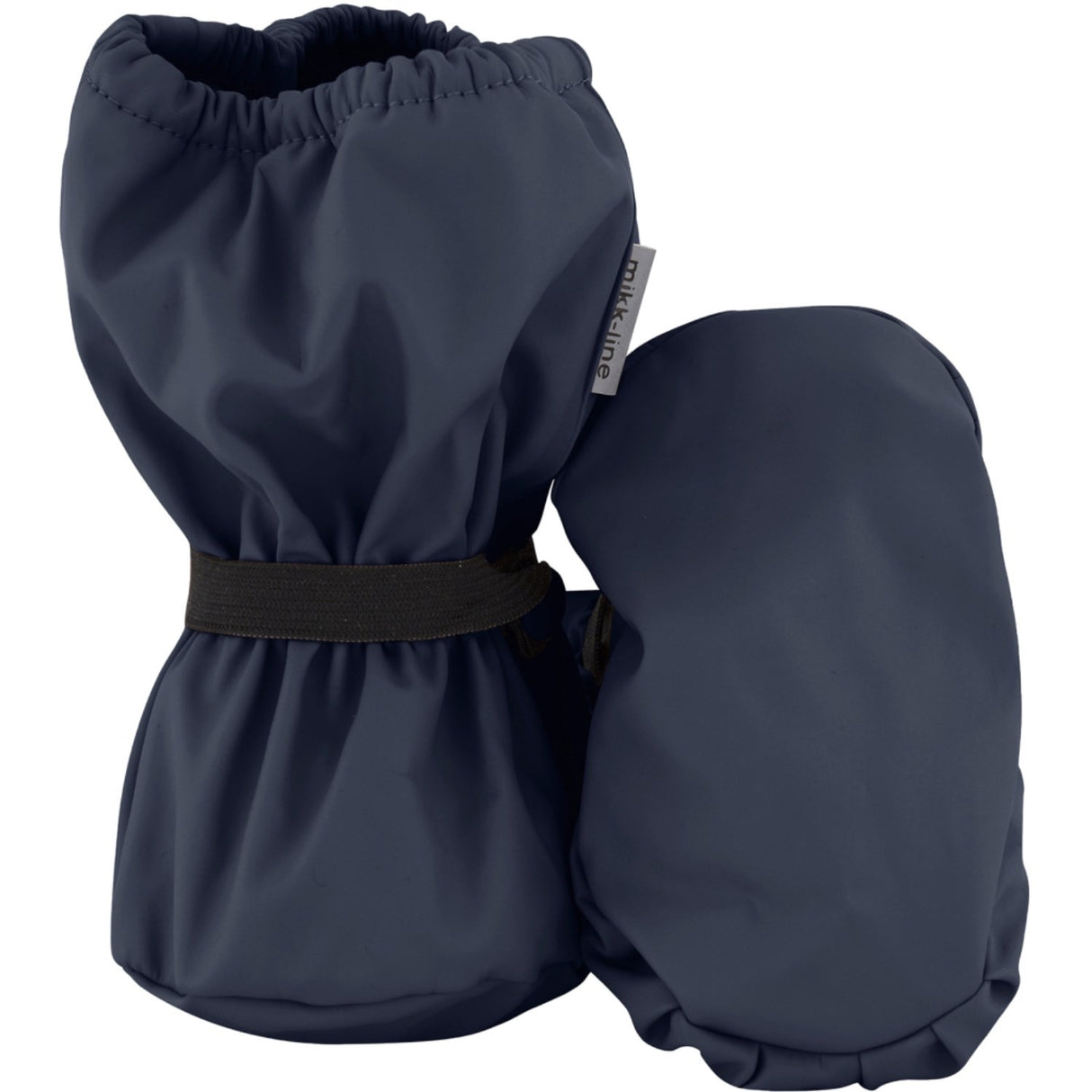 Mikk-Line Rain Footies w. Fleece Blue Nights
