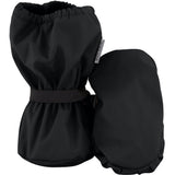 Mikk-Line Rain Footies w. Fleece Black
