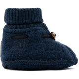 Mikk-Line Wool Footies Blue Nights