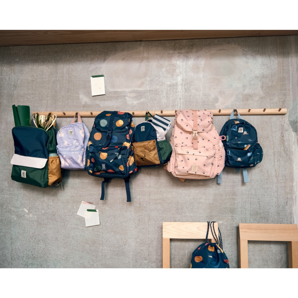 LIEWOOD Cat / Warm Lilac Andreas Backpack