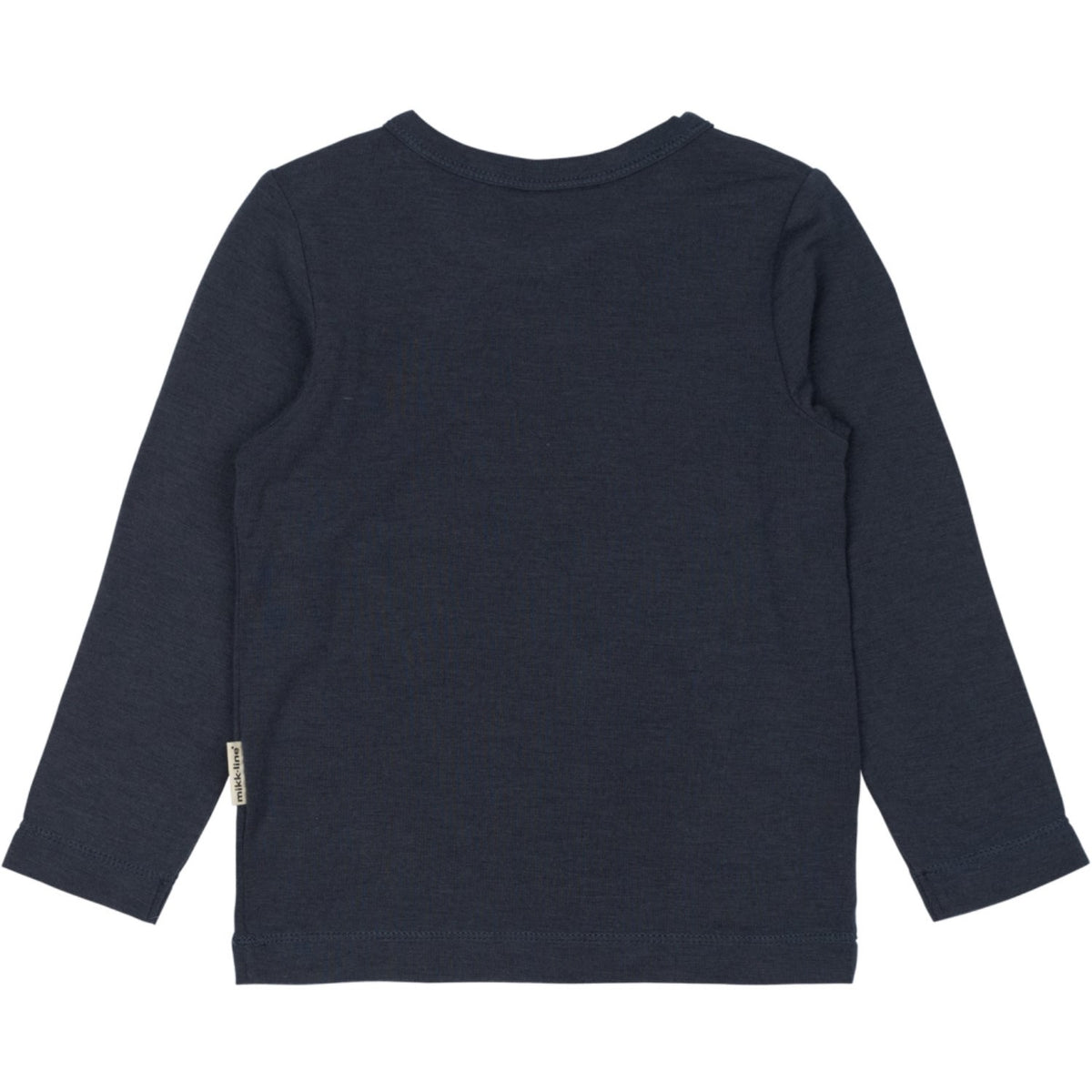 Mikk-Line Blue Nights Wool/Bamboo Ls Top