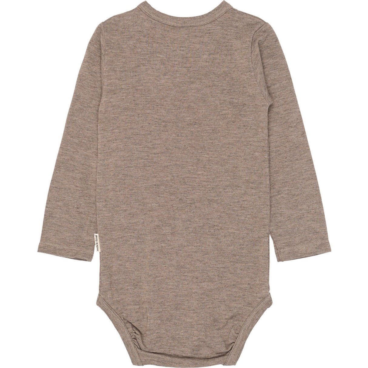 Mikk-Line Melange Denver Wool/Bamboo Ls Body