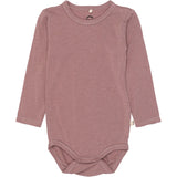 Mikk-Line Twilight Mauve Wool/Bamboo Ls Body