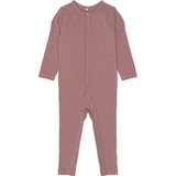 Mikk-Line Twilight Mauve Wool/Bamboo Ls Suit