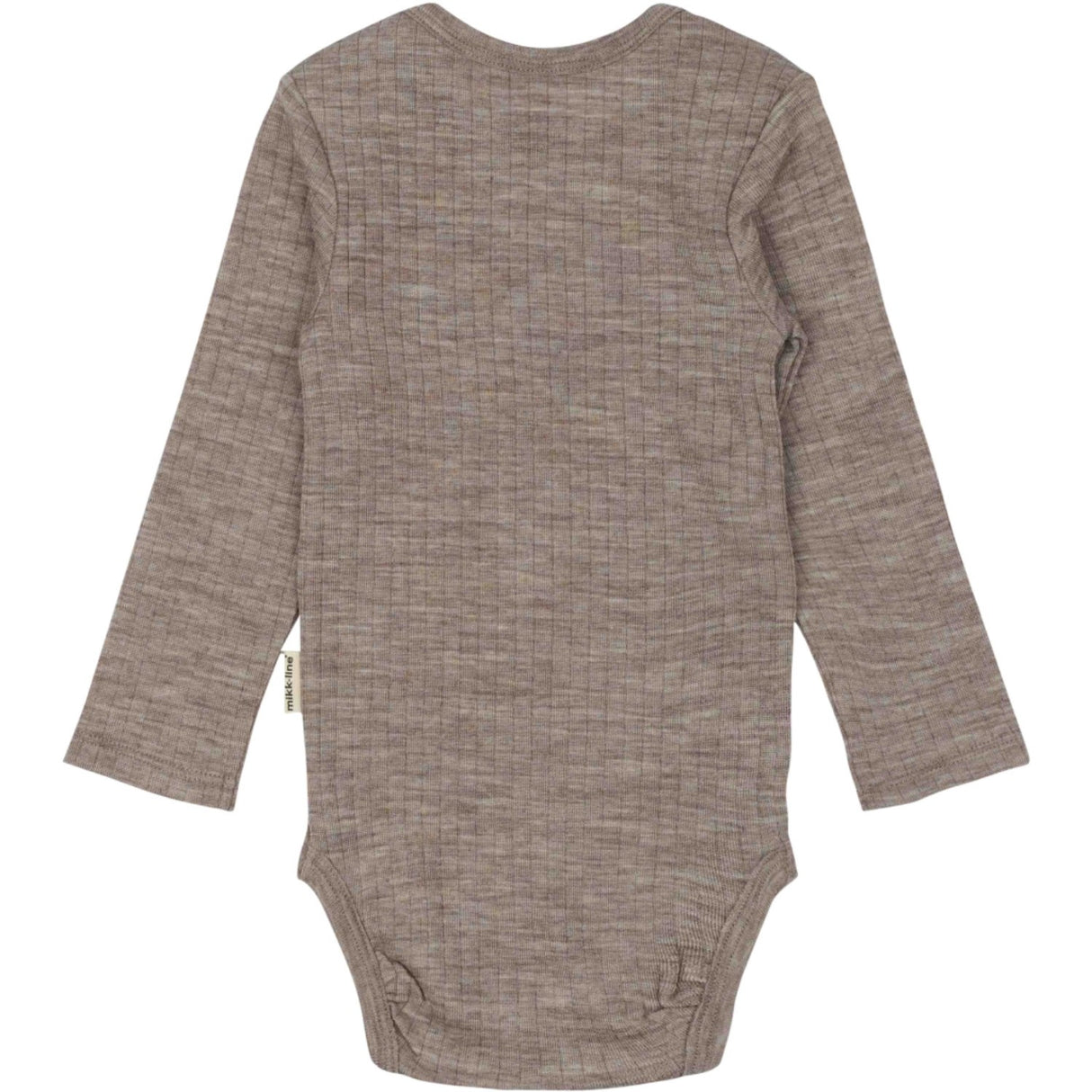 Mikk-Line Melange Denver Merino Wool Ls Body