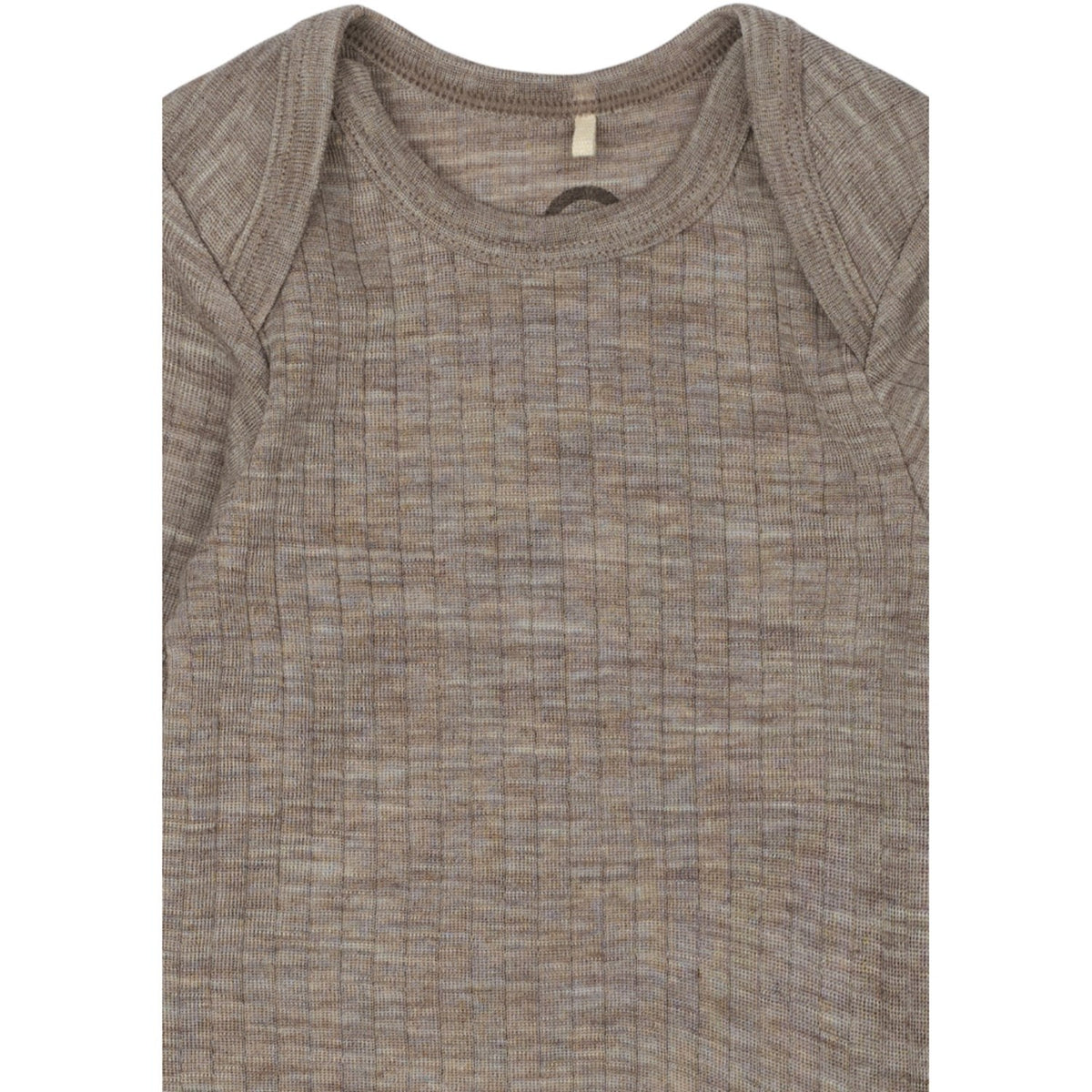 Mikk-Line Melange Denver Merino Wool Ls Body