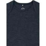 Mikk-Line Melange Blue Nights Merino Wool Ls Body