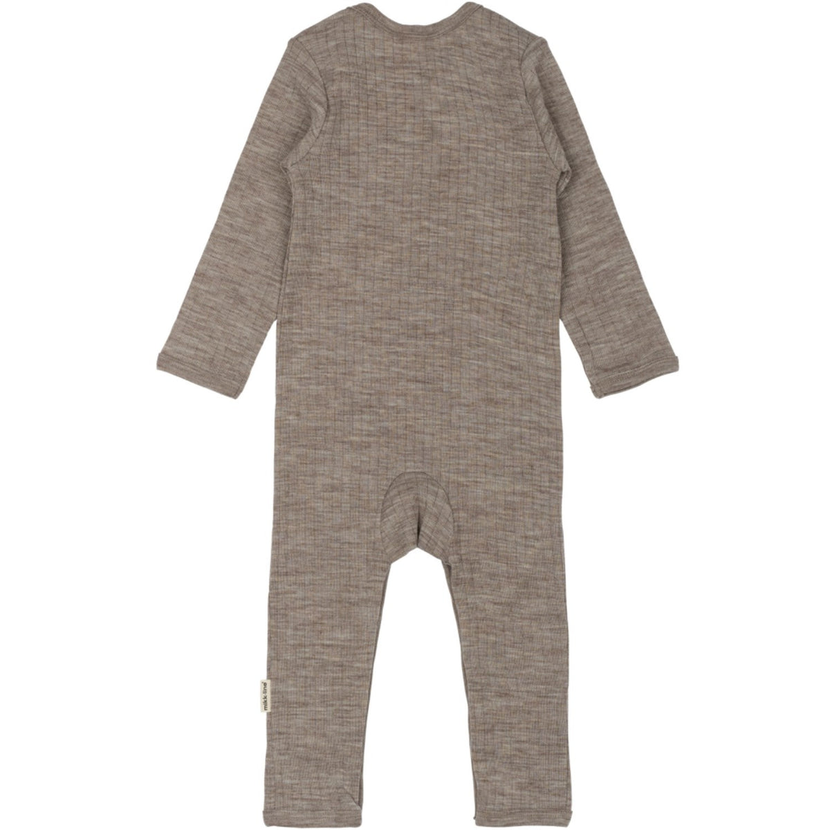 Mikk-Line Melange Denver Merino Wool Ls Suit