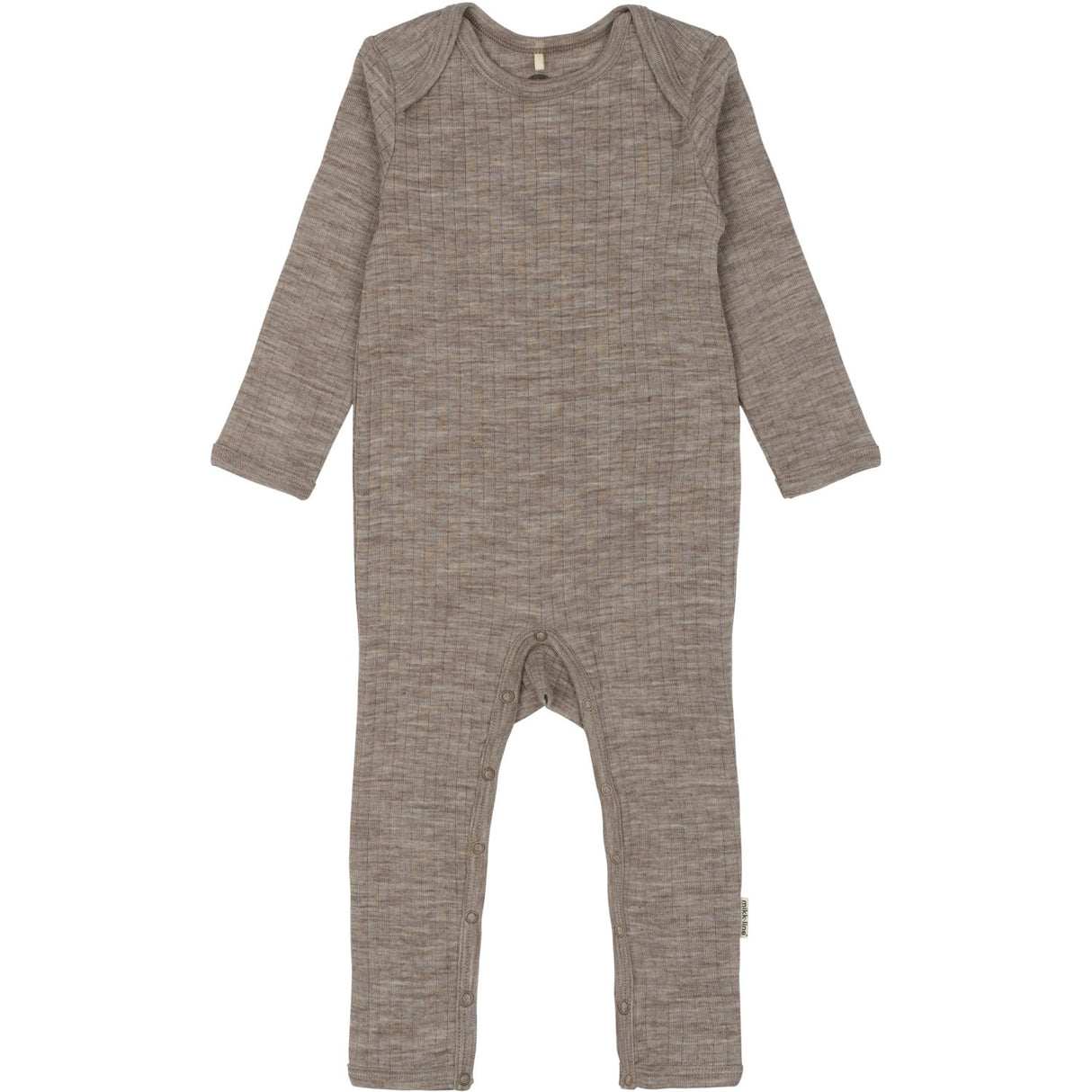 Mikk-Line Melange Denver Merino Wool Ls Suit