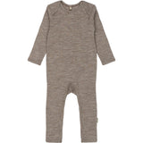 Mikk-Line Melange Denver Merino Wool Ls Suit