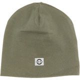 Mikk-Line Dusty Olive Cotton Hat - Solid