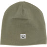 Mikk-Line Dusty Olive Cotton Hat - Solid