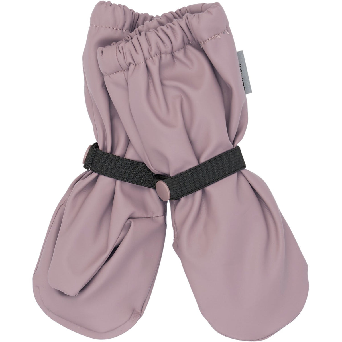 Mikk-Line Twilight Mauve Pu Rain Mittens W. Fleece