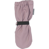 Mikk-Line Twilight Mauve Pu Rain Mittens W. Fleece
