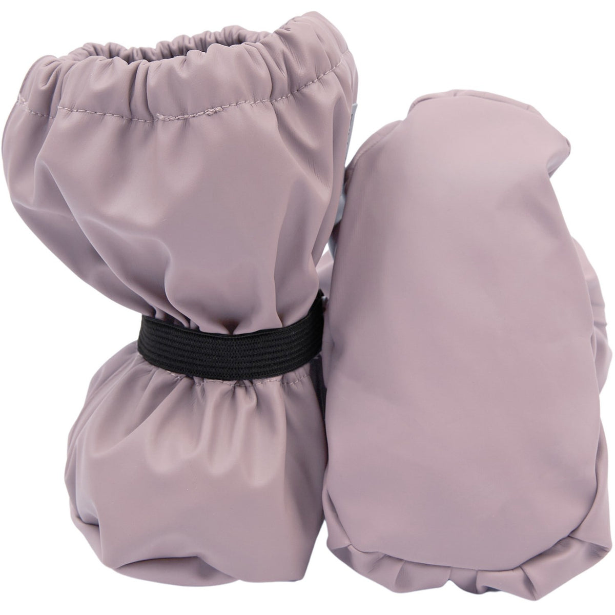 Mikk-Line Twilight Mauve Pu Rain Footies W. Fleece