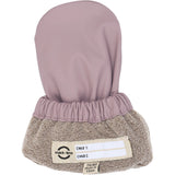 Mikk-Line Twilight Mauve Pu Rain Mittens W. Fleece