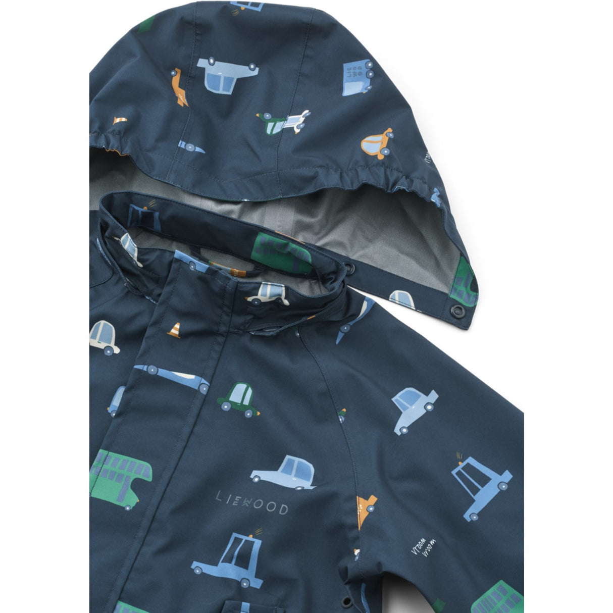 LIEWOOD Cars / Classic Navy Pedia Rainwear Set